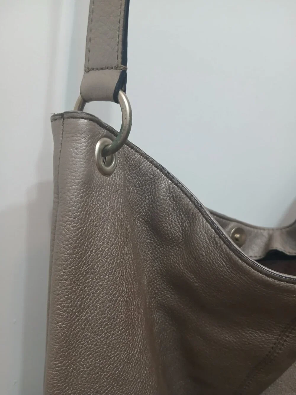 Banana Republic Leather Mailbag